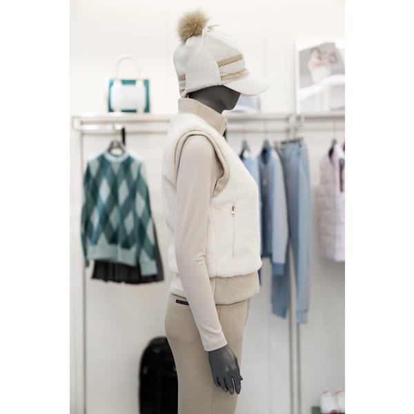 [여주점] 골프웨어 여성 골프 FUR 베스트 TOA51