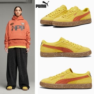 푸마 퍽스앤미니 PUMA x PERKS AND MINI 스웨이드 빈티지 스니커즈