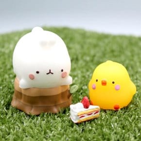 몰랑이 피우피우 모찌 쫀득 말랑이 스퀴시