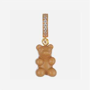 크리스탈 헤이즈 Nostalgia Bear Pave Pendant SaltCaramel