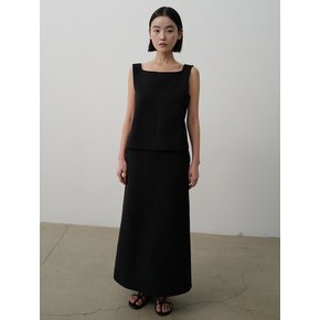 Clean Maxi Skirt_Black