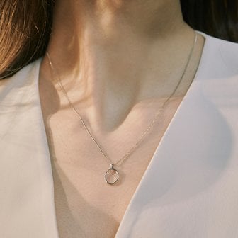 Hei [트와이스 지효,BTS RM,채영,IYZY,정은채,선미 착용] haze pendant necklace