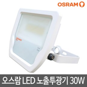 LED 사각 노출 투광등 화이트 30W