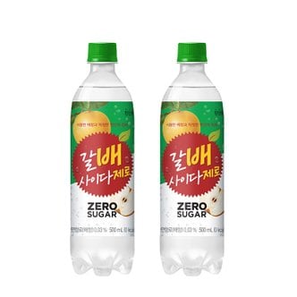 코카콜라 [코카콜라직영 H]  갈배 사이다 제로 500ml 24개