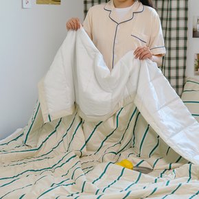 엔비레트로 시원한 듀라론 여름 냉감  누비이불 이불단품 Q