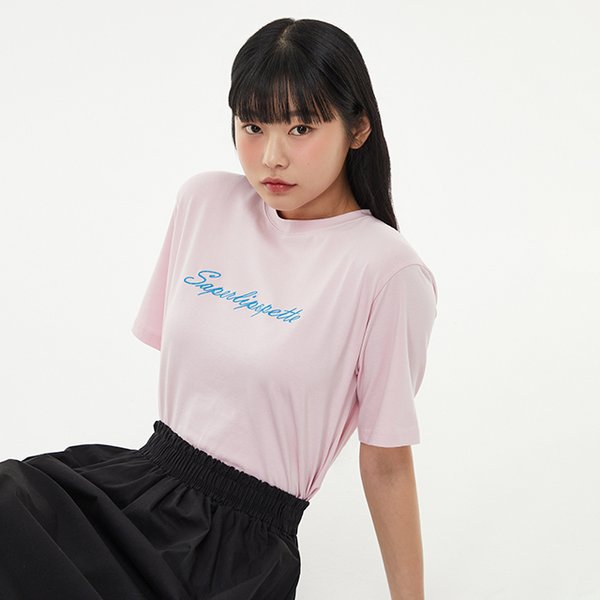 [시흥점] 스판자수 티셔츠 AQ2CT480