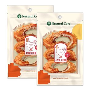 소연골 치킨롤 65g x 2개 애견간식