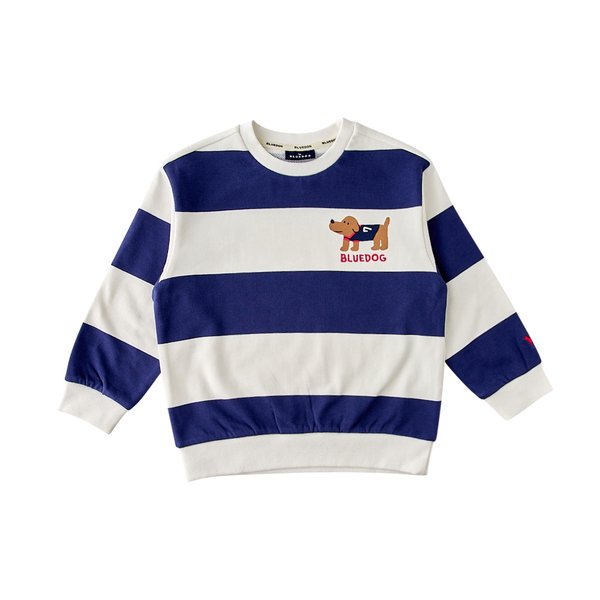 [여주점] [오프라벨 여주점] 블루독 (NY) 도기STRIPE스웨트셔츠 (25125-334-03)