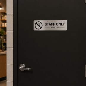 STAFF ONLY 스티커 표지판 안내 LM-1010120