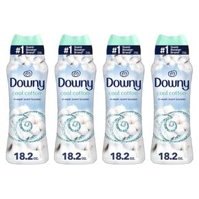 Downy Cool Cotton  다우니 데오도라이저 쿨코튼 538ml 섬유유연제 4개