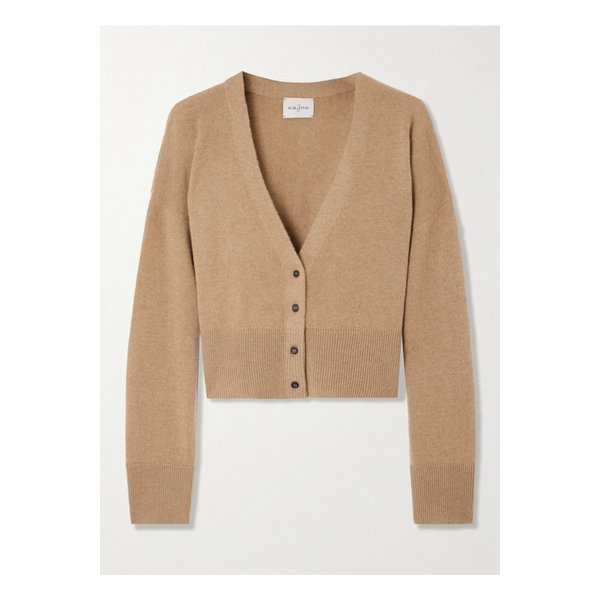 시드니 크롭  캐시미어 가디건 카멜 1647597359025419