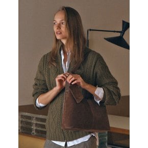 Veneta Hobo Bag Medium Chestnut