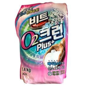 크린 플러스 세탁 얼룩제거 표백제 1.4kg 비트 O2 (S11412512)