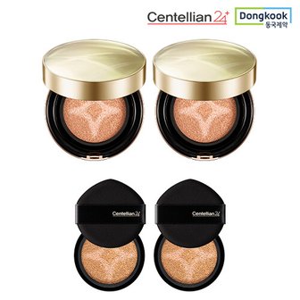 센텔리안24 동국제약 마데카 글로우 베일 기미앰플 커버쿠션 (본품 13g*2개+리필 2개)
