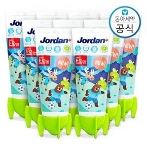 6세 이상 유아 어린이치약 고불소 1000ppm 뉴스텝2 90g 9개