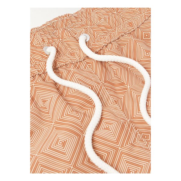 프레스코볼 카리오카 산토스 스트레이트 레그 미드 렝스 프린트 스윔 쇼츠 46376663162873357