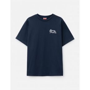 `Kenzo Heart` Oversized Embroidered T-shirt