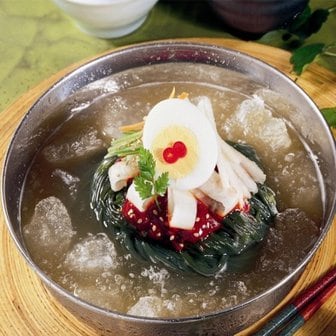 태백산채 곰취물냉면 10인분(냉면400g*5팩+육수350g*10봉) /태백산채영농조합