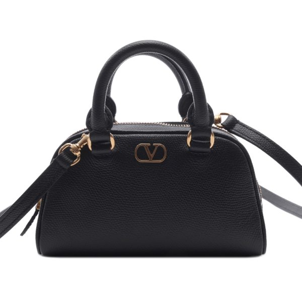 [부산점] 26SS 여성 브이로고 시그니처 미니 볼링 토트숄더백 (8W2P0AX7 SNP 0NO 26S)