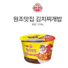 오뚜기 컵밥 김치찌개밥 310g x 12 무