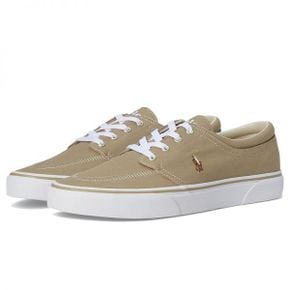 폴로 랄프로렌 펙스턴 X 로우탑 캔버스 스니커즈 - Hampton Khaki/Multi 9929562