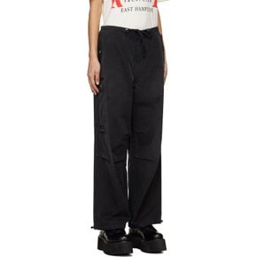 루드 SSENSE 익스클루시브 블랙 패러슈트 슬랙스 RHSS24PA22320372 0372 Black