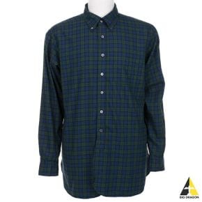 엔지니어드 가먼츠 19 Century BD Shirt Blackwatch Cotton Flannel (22F1A