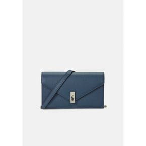 5225765 Ralph Lauren POLO ID LEATHER CHAIN WALLET AND BAG - Across body bag lake blue