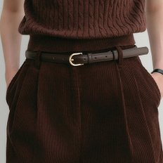 [12/06 예약배송] 엘르 에코 레더 벨트 / ELLE ECO LEATHER BELT_4colors