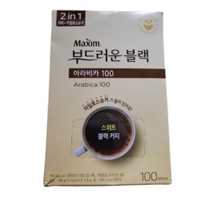 맥심 아라비카100 부드러운 블랙믹스스틱 100개입 1개