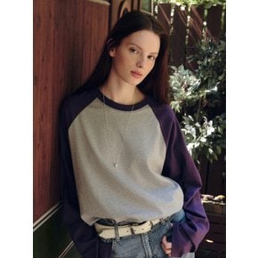 Two-Tone Raglan Long Sleeve T-shirt(M) / WHLAG4T91M