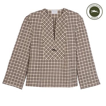 롱샴 [공식] 롱샴 FW25블라우스 61088CRB037