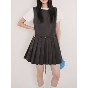 플리츠 벨트원피스_YMSH26SS164