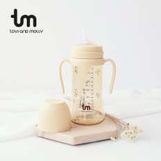 빨대컵 PPSU 돗람이 280ml(핑크, 바닐라)