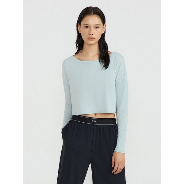 티나 FT 롱 슬리브 크롭 커버업