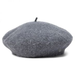 우먼 로렌 랄프로렌 Felted 울 Beret - Charcoal Heather 8263826