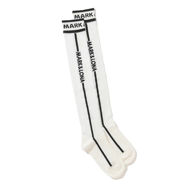 마크앤로나 W GN SIDE LINE OVER KNEE SOCKS (LR2YS36F)