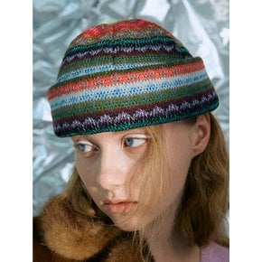 [Let there be light] Mixcolor knit beanie