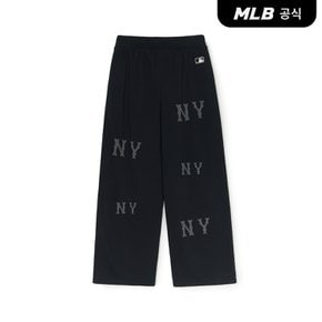 [엠엘비코리아공식] 여성 메가그램 와이드팬츠 NY (Black)