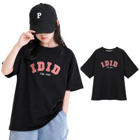 여아 주니어 키즈 아이디드 레터링 2color 티셔츠
