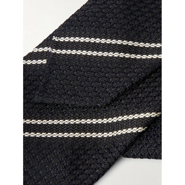 드레익스 8cm 스트라이프 텍스처 실크 넥타이 46376663162925708