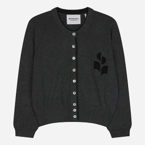 [시흥점] 6S CA0163FA D1L16E ANBK 로나 로고 가디건 앤트러사이트 블랙