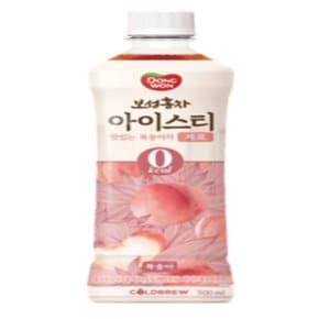 동원 보성홍차 아이스티 제로 복숭아 500ml x 18개 (무료배송)