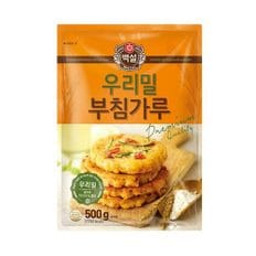 백설 우리밀부침가루 500g