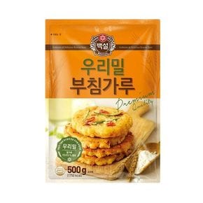 백설 우리밀부침가루 500g