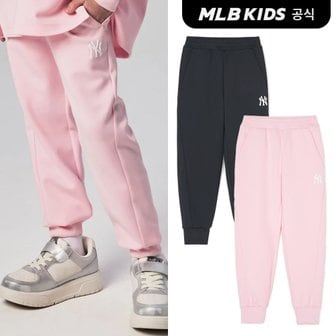 MLB키즈 (공식)24SS 에슬레저 여아 팬츠 (2color) 7FPTA0141