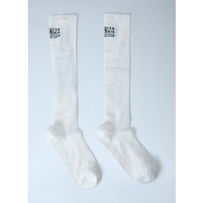 Ribbed Knit Knee-High Socks
