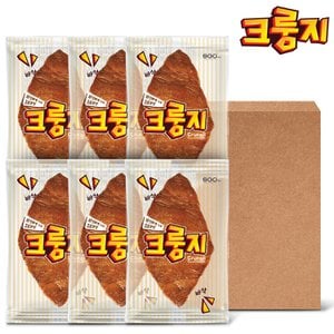  달콤바삭 대왕 크룽지 38g x 6개 디저트 간식 크로플 탕후루