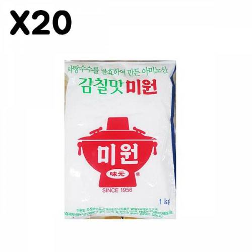 다시다 감칠맛 FK 미원 대상 1K X20 묶음배송 1가능