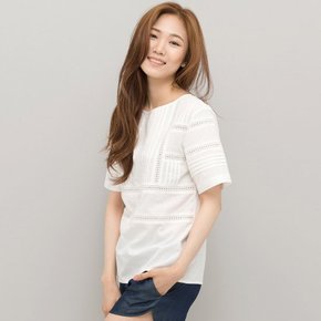 J-ALL ROMY BLOUSE IN IVORY